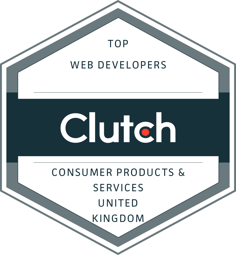 Top web developers Clutch badge